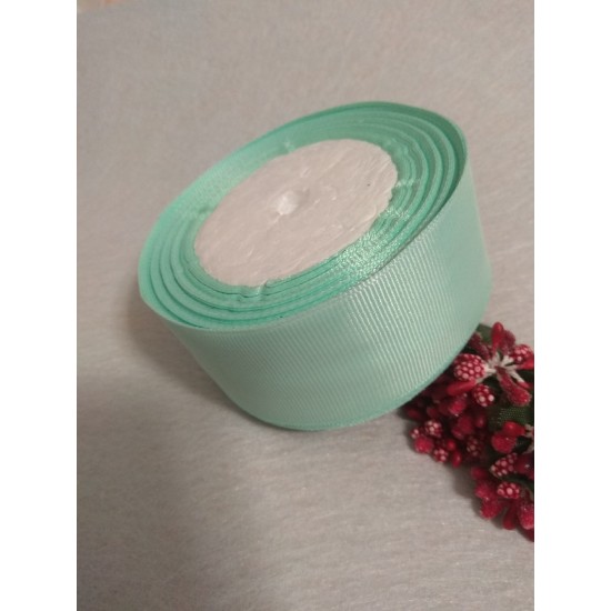 Лента репсовая 4 см цв. аквамариновый, цена за 1 м